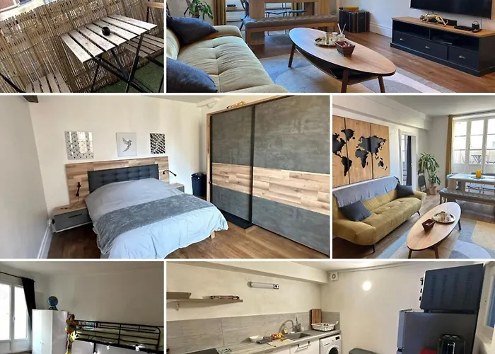 Grand T3-coeur De Fontainebleau-300 M Du Chateau Apartment *