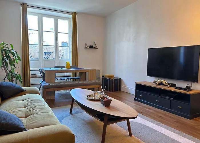 Grand T3-coeur De Fontainebleau-300 M Du Chateau Apartment *